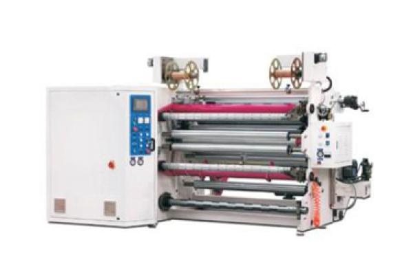 Two-axis slitting and laminating machine