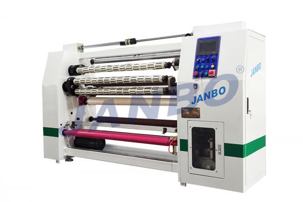 Sealing adhesive label slitting machine